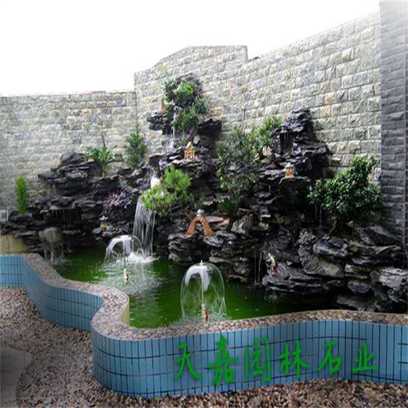 大兴安岭小庭院水景设计